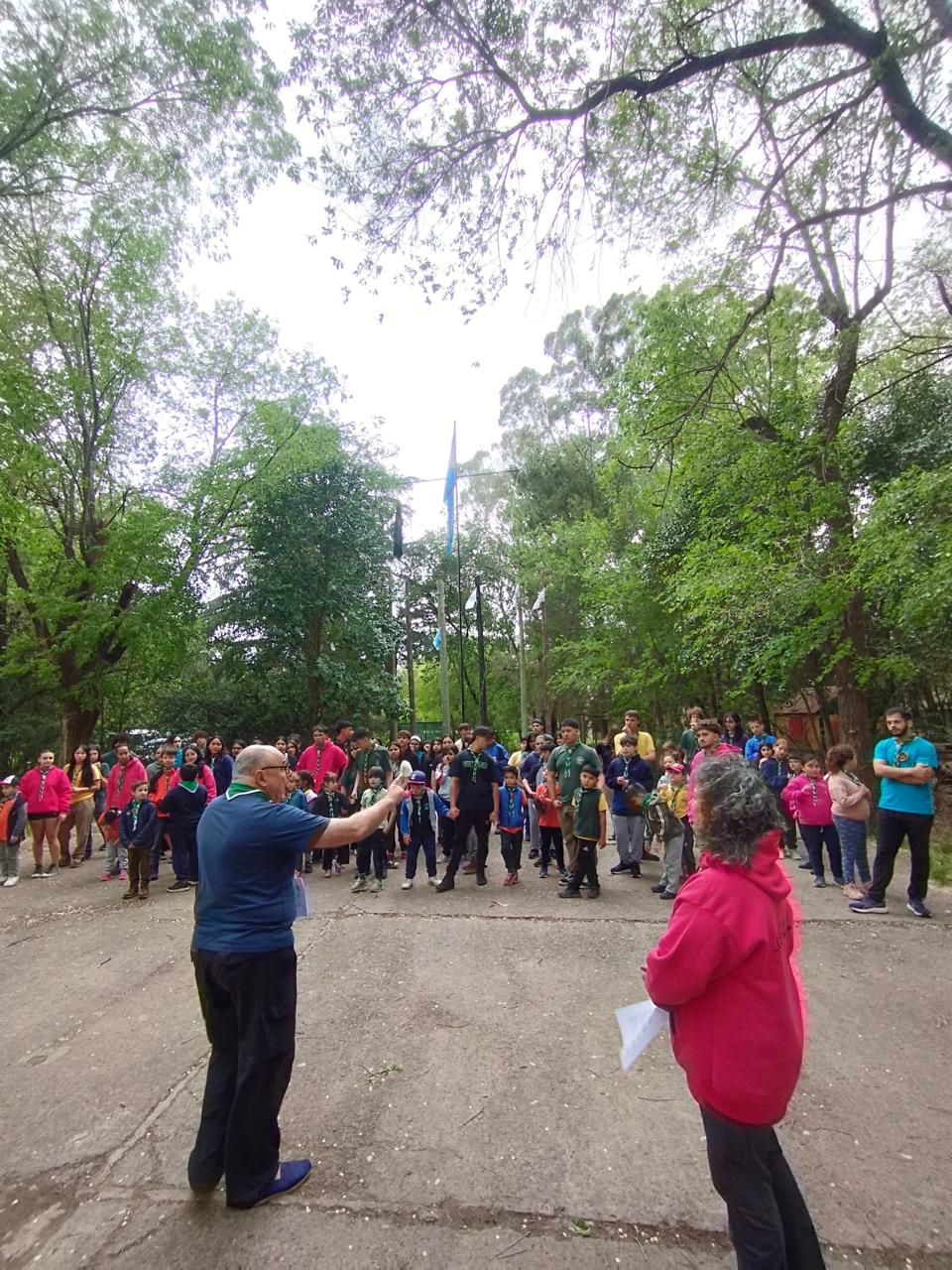 Actividad scout de la U.S.C.A.