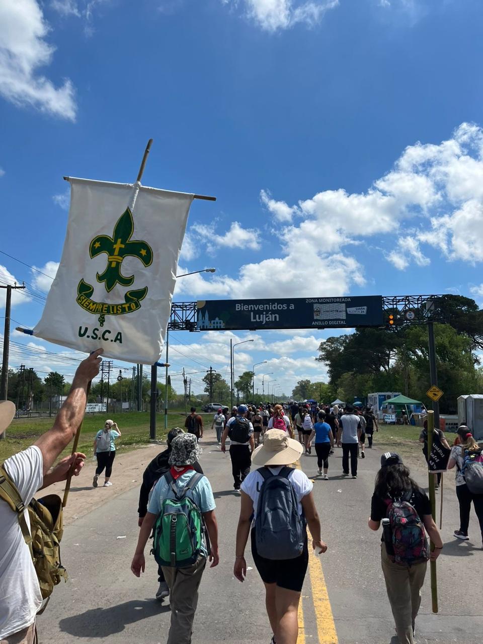 Actividad scout de la U.S.C.A.